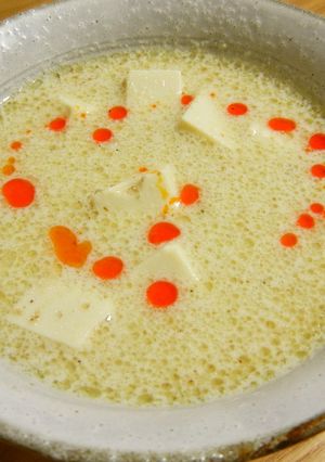 豆腐の豆乳スープ✿-レシピのメイン写真
