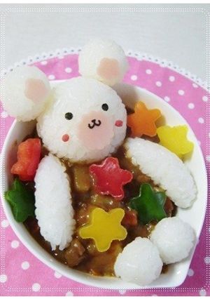 親子で作ろう★デコカレー-レシピのメイン写真