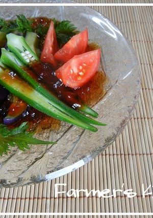 【農家のレシピ】ポン酢ジュレ-レシピのメイン写真