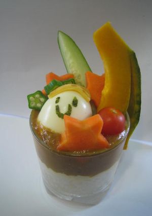 ひんやりカレーパフェ-レシピのメイン写真
