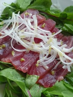 まぐろの和風カルパッチョ風-レシピのメイン写真