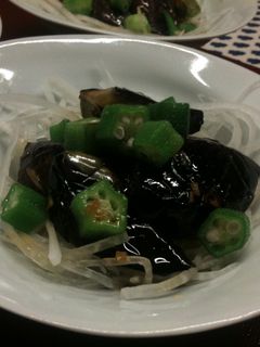 ナスとオクラで☆夏野菜のさっぱりサラダ-レシピのメイン写真