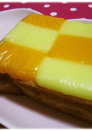 市松チーズトースト-レシピのメイン写真