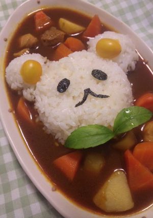 くまたんinザスープカレー-レシピのメイン写真