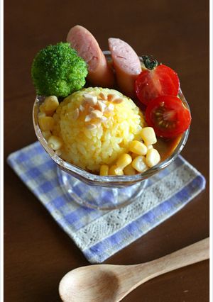 カレーdeパフェ-レシピのメイン写真