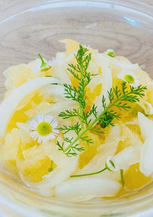 晩柑と酢玉ねぎのサラダ-レシピのメイン写真