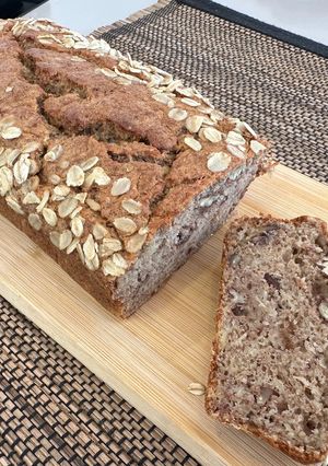 全粒粉で作る、しっとりバナナケーキ-レシピのメイン写真