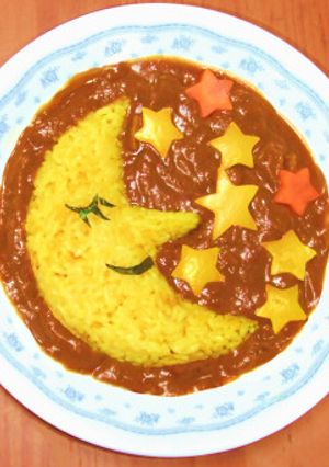 夜空のお月様カレー-レシピのメイン写真
