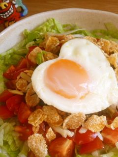 【ゴーヤ&ひじき】沖縄タコライス風-レシピのメイン写真
