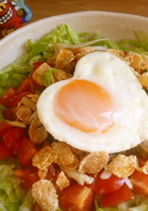 【ゴーヤ＆ひじき】沖縄タコライス風-レシピのメイン写真