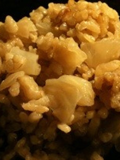 キャベツの炊き込みご飯-レシピのメイン写真