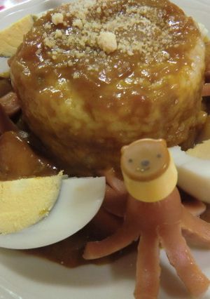 可愛い我が家の「デコカレー」-レシピのメイン写真