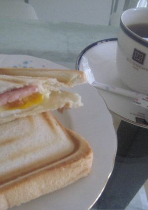 ホットサンドでブランチ-レシピのメイン写真