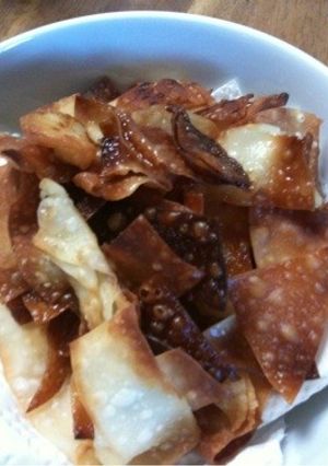 パリンちょ 餃子の皮チップス-レシピのメイン写真