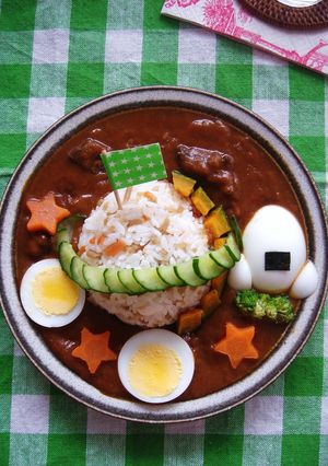 和！っな土星カレー-レシピのメイン写真