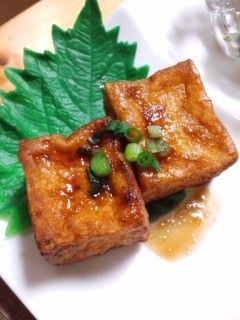 厚揚げの照り焼き♪-レシピのメイン写真