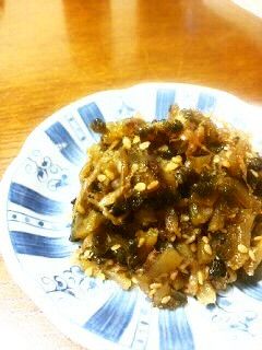 ゴーヤの佃煮-レシピのメイン写真