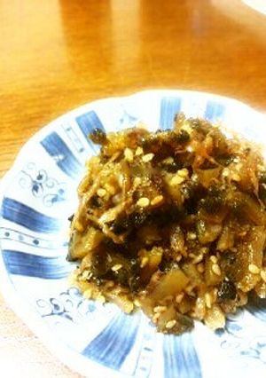 ゴーヤの佃煮-レシピのメイン写真