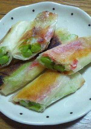 アスパラチーズ春巻-レシピのメイン写真