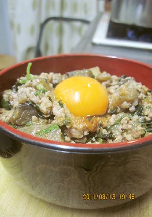栄養満点!!夏のモロヘイヤ丼-レシピのメイン写真