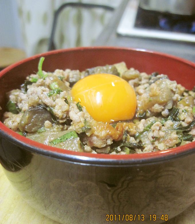 栄養満点！！夏のモロヘイヤ丼-レシピのメイン写真