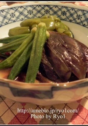 夏野菜の煮びたし-レシピのメイン写真