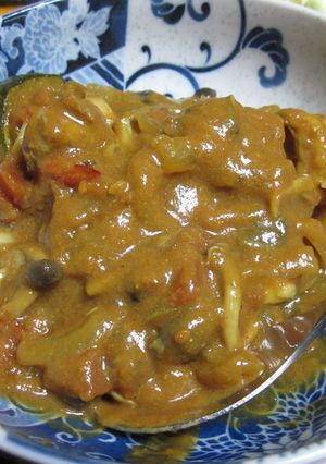 母のカレー風味のラタトゥイユ-レシピのメイン写真