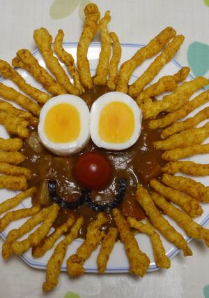 デコカレー☆ライオンさん♪-レシピのメイン写真