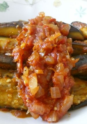 茄子のスリランカ風チリトマトソース炒め-レシピのメイン写真