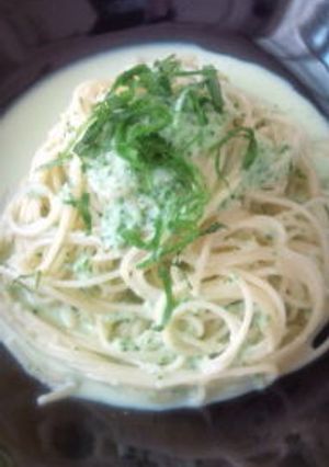 キュウリとヨーグルトの冷製パスタ-レシピのメイン写真