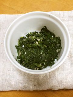 ネバネバ(*^^*) モロヘイヤソース-レシピのメイン写真
