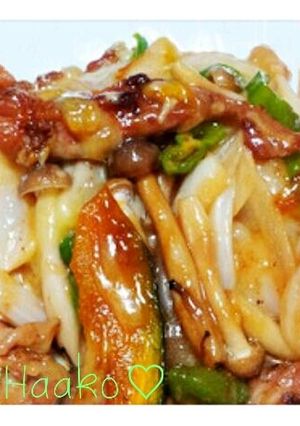 フライパンで☆照り焼きチキンもちピザ-レシピのメイン写真