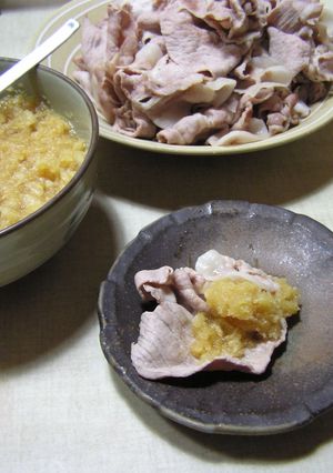 冷しゃぶの 旨み大根おろし添え-レシピのメイン写真