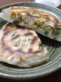 野沢菜のおやき-レシピのメイン写真