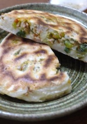 野沢菜のおやき-レシピのメイン写真