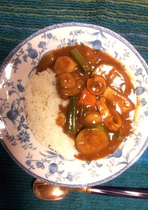 季節野菜シーフードカレーのウォッカベース-レシピのメイン写真