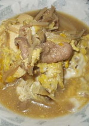柳川風肉豆腐-レシピのメイン写真