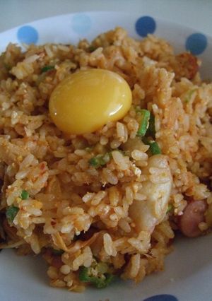オクラ入りキムチチャーハン-レシピのメイン写真