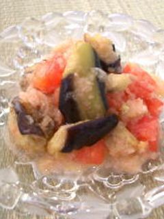 夏野菜のおろし和え-レシピのメイン写真