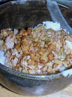 スタミナ!挽豆丼-レシピのメイン写真