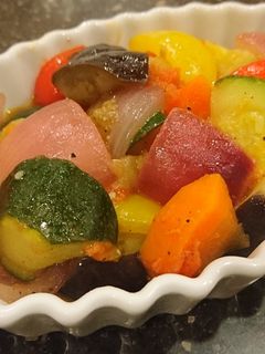 夏野菜でカポナータ-レシピのメイン写真