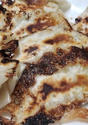 野菜たっぷり餃子！ごま油がきいてるっ-レシピのメイン写真