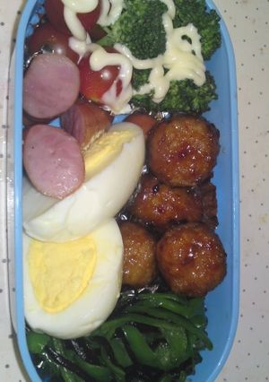 本日のお弁当2011.8.15-レシピのメイン写真