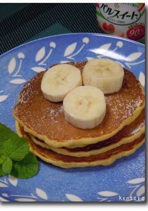 ヘルシー♪バナナパンケーキ-レシピのメイン写真
