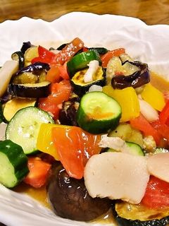 夏野菜の冷製ラタトゥーユ風-レシピのメイン写真