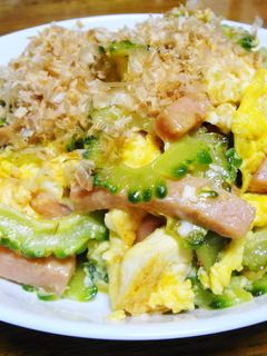 ウエイパーでスパムゴーヤチャンプル-レシピのメイン写真