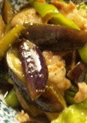 茄子+ししとう+豚肉のうまおかず-レシピのメイン写真