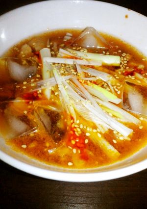 冷やし肉味噌　つけ素麺-レシピのメイン写真