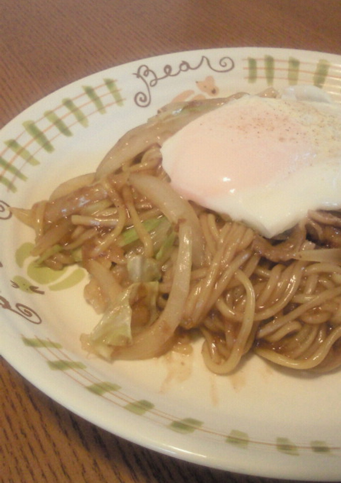旨味たっぷり簡単ソース焼きそば。-レシピのメイン写真
