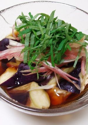 茄子の蒸し浸しノンオイル-レシピのメイン写真